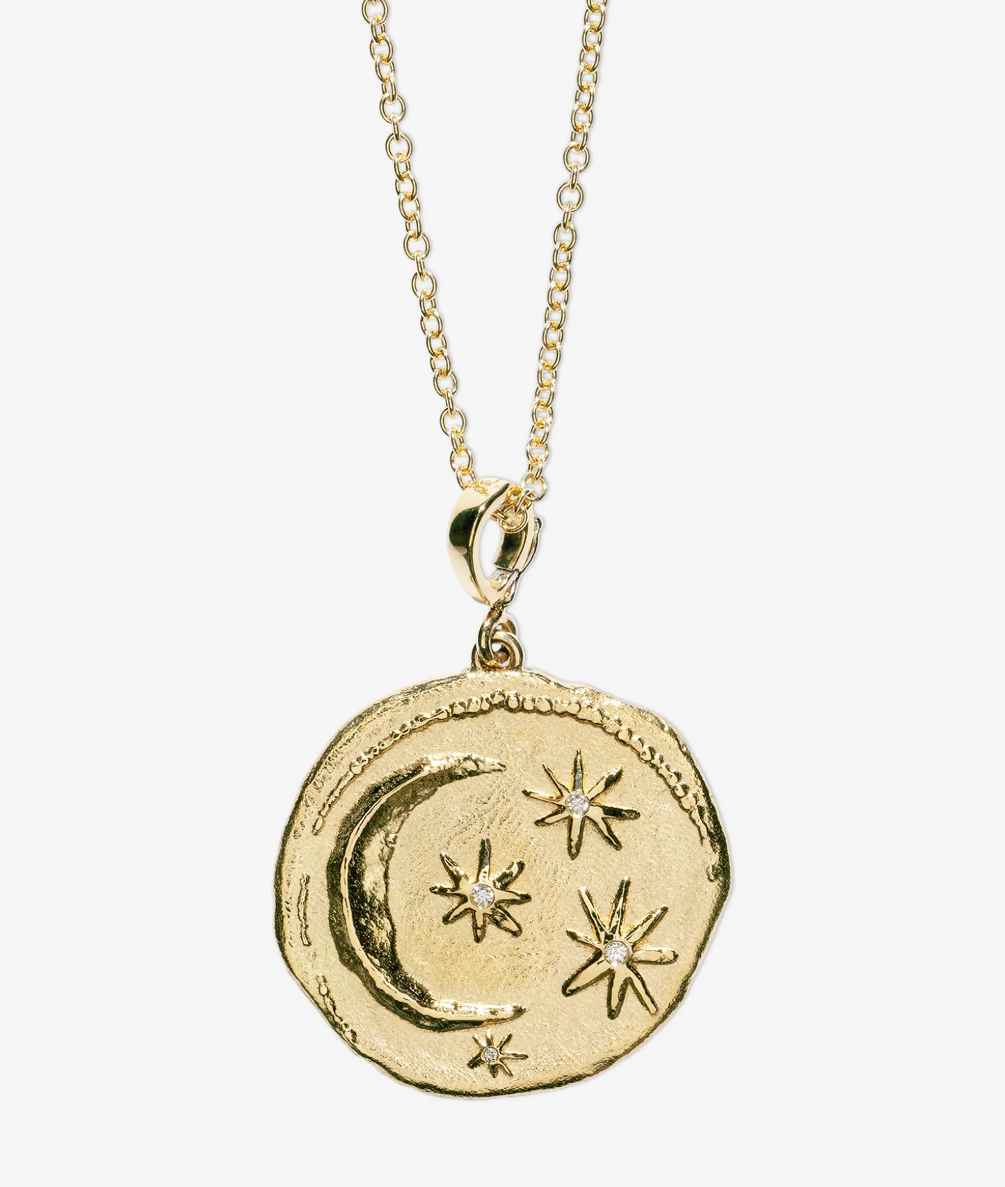 Cosmic Large Diamond Coin Charm