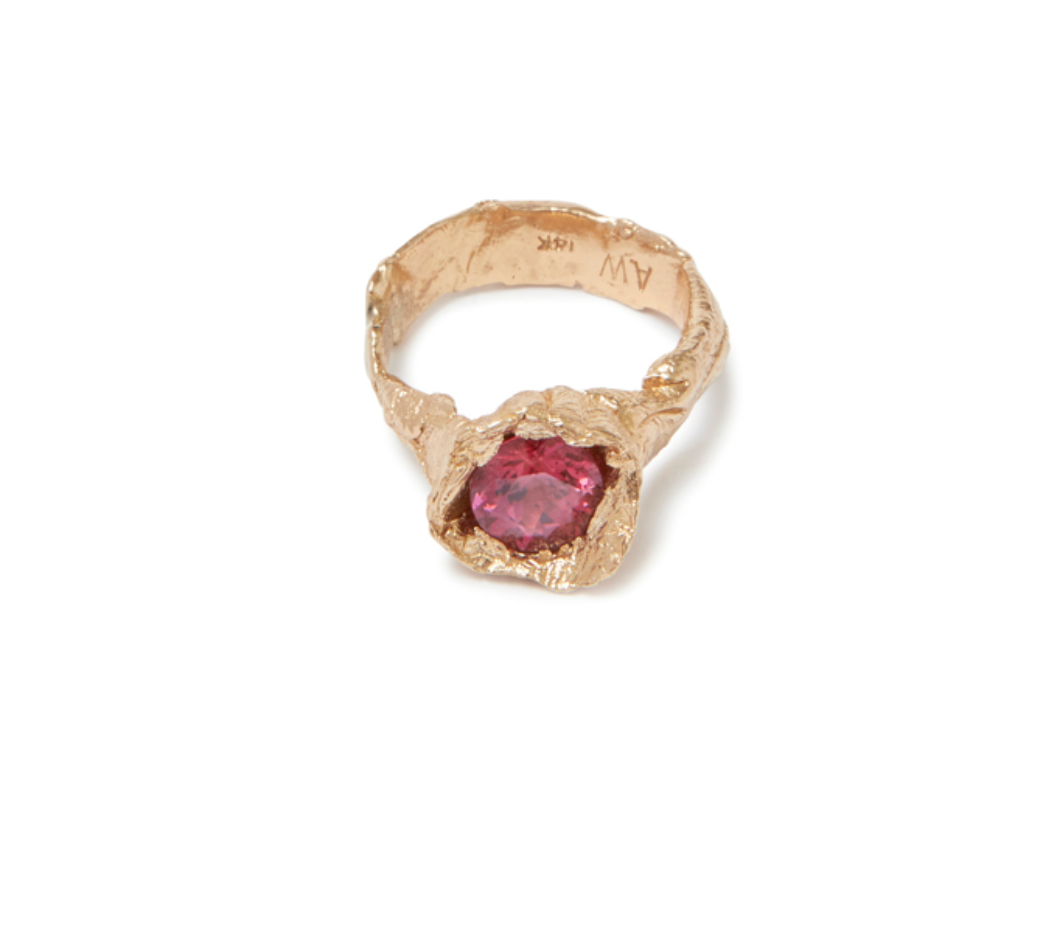 Garnet Hydra Ring