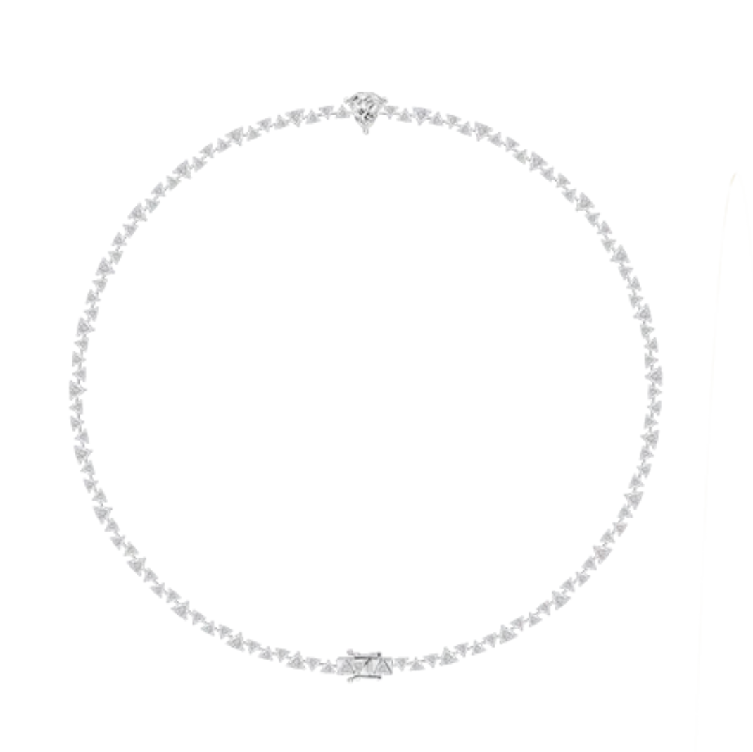 Thuraya Tennis Necklace