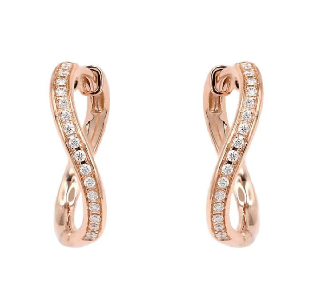 Classic Infinity Hoop Set - Big