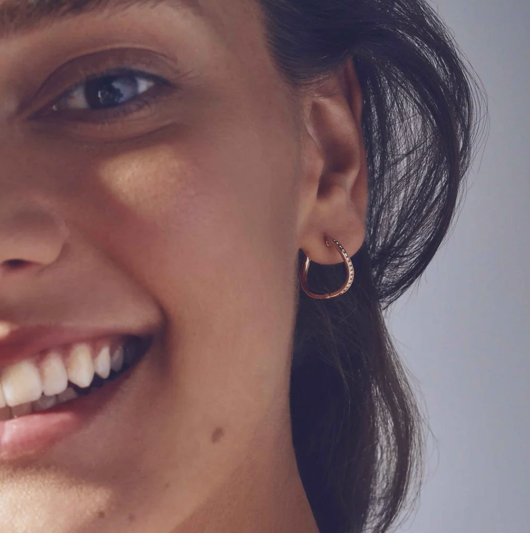 Classic Infinity Hoop Set - Big