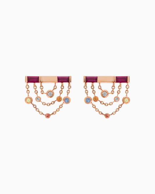 Magnetic Field Earrings