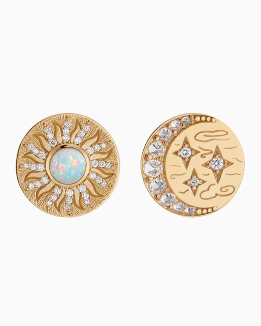 Mismatched Button Studs