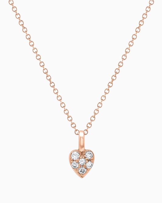 Queen of Hearts Single Heart Necklace