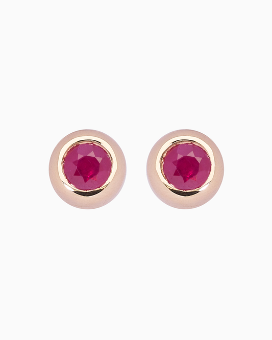 A Star is Born July - Ruby Earrings