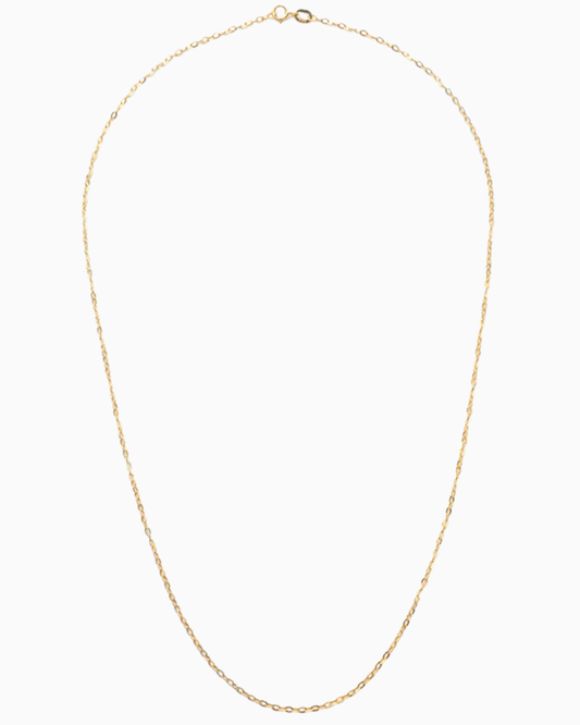 Flat Oval Lynx Chain