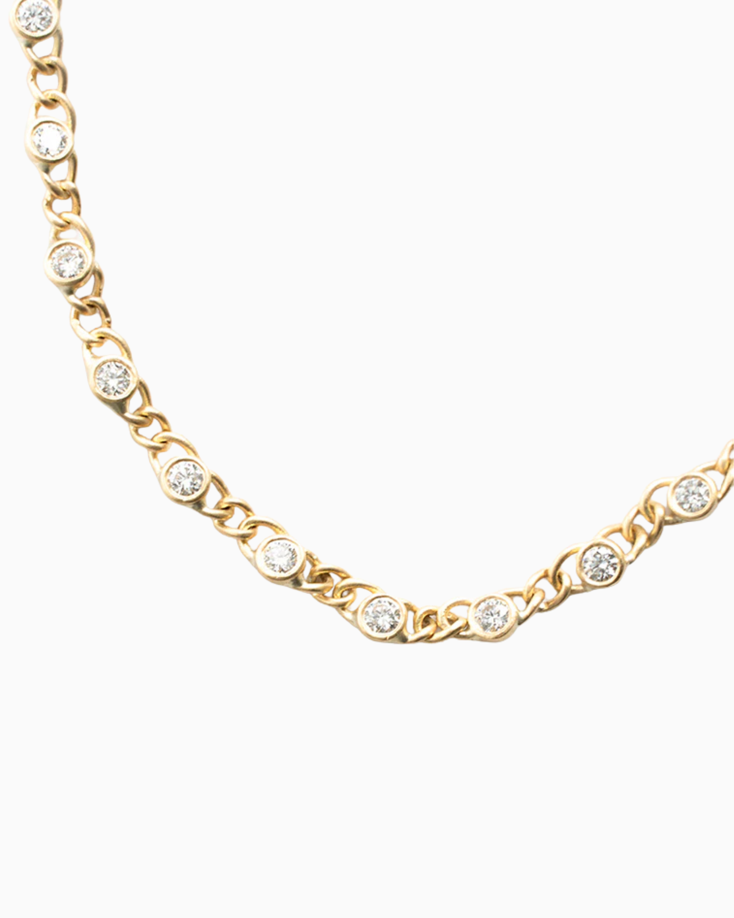 2.7mm Diamond Necklace