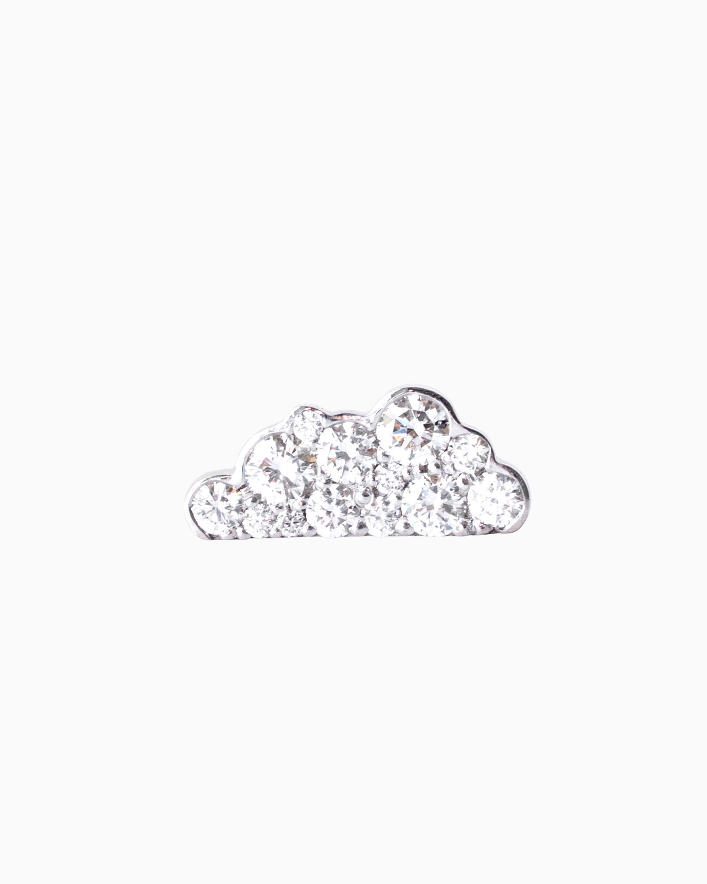 Cloud Stud Earring