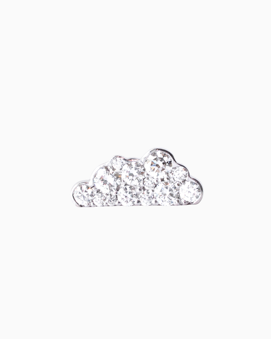 Cloud Stud Earring