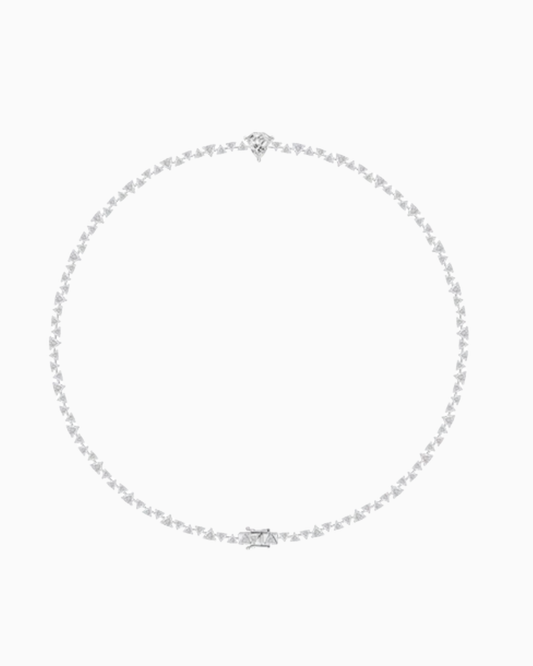 Thuraya Tennis Necklace