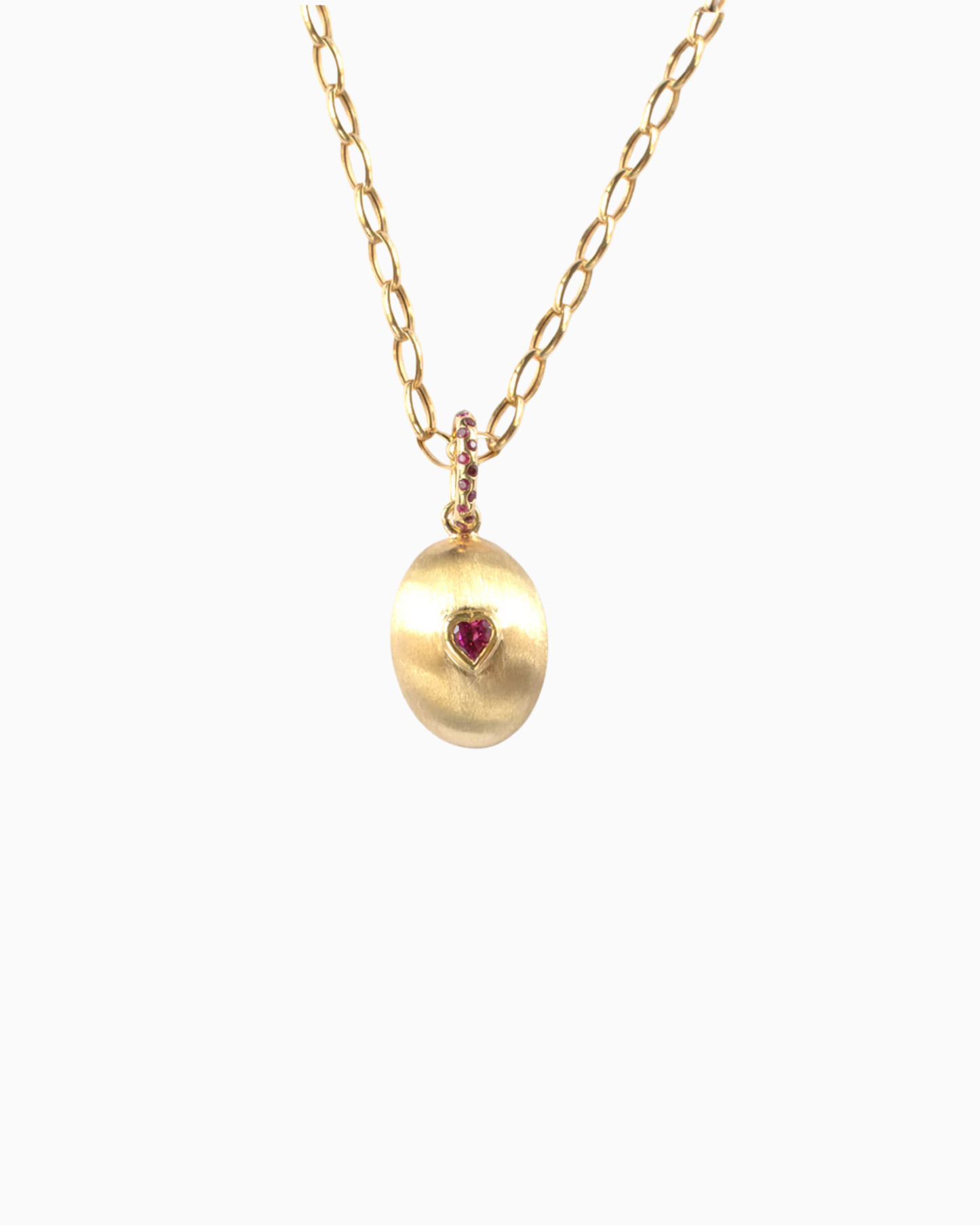 Embossed Heart Charm