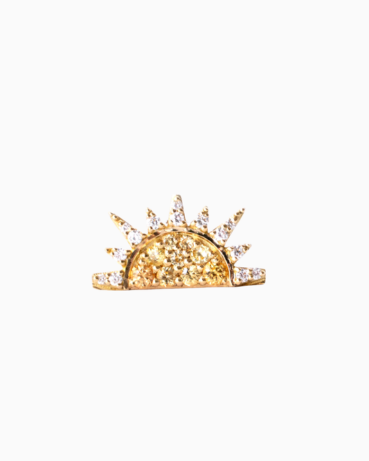 Sun Stud Earring