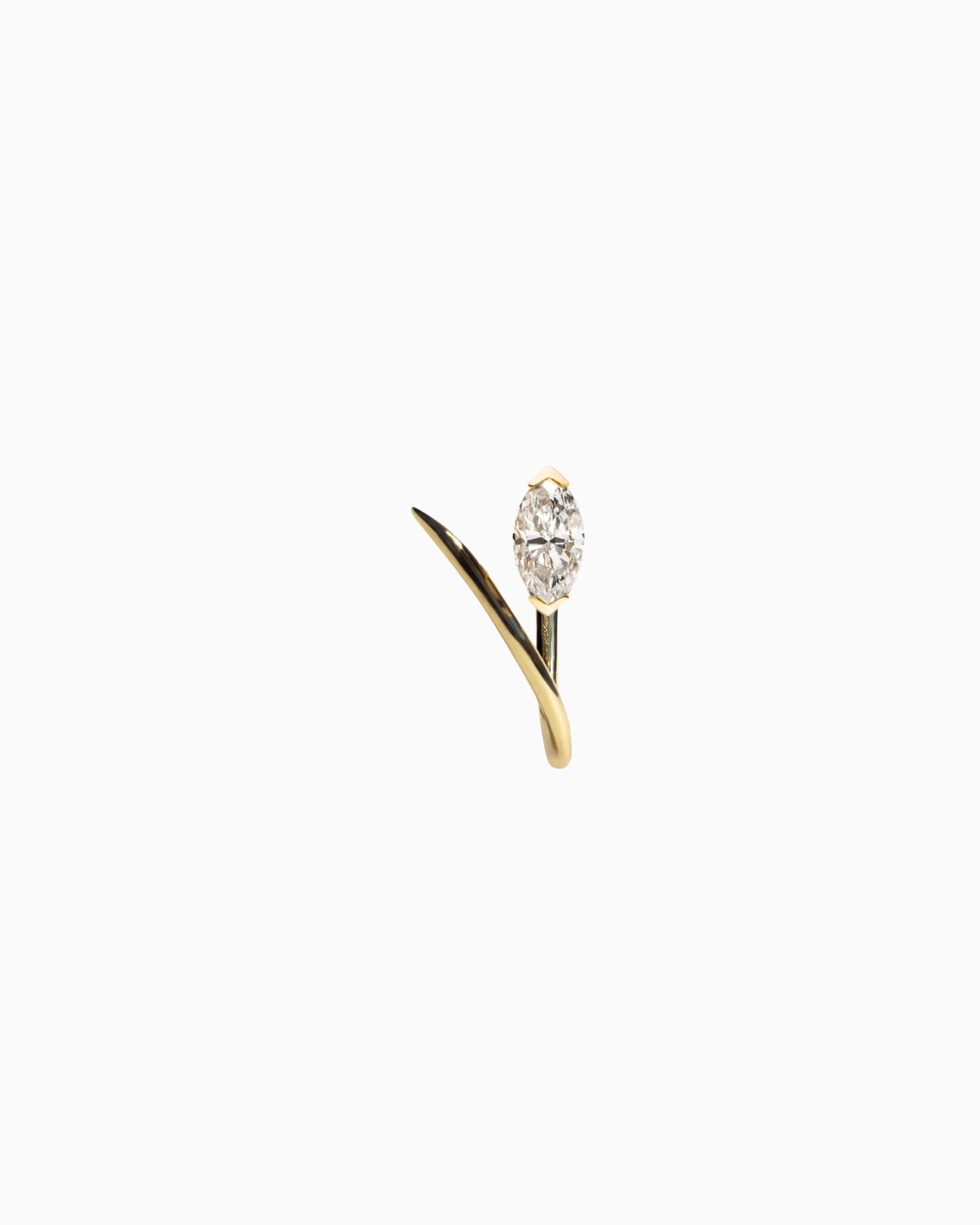Marquise Serif Earring