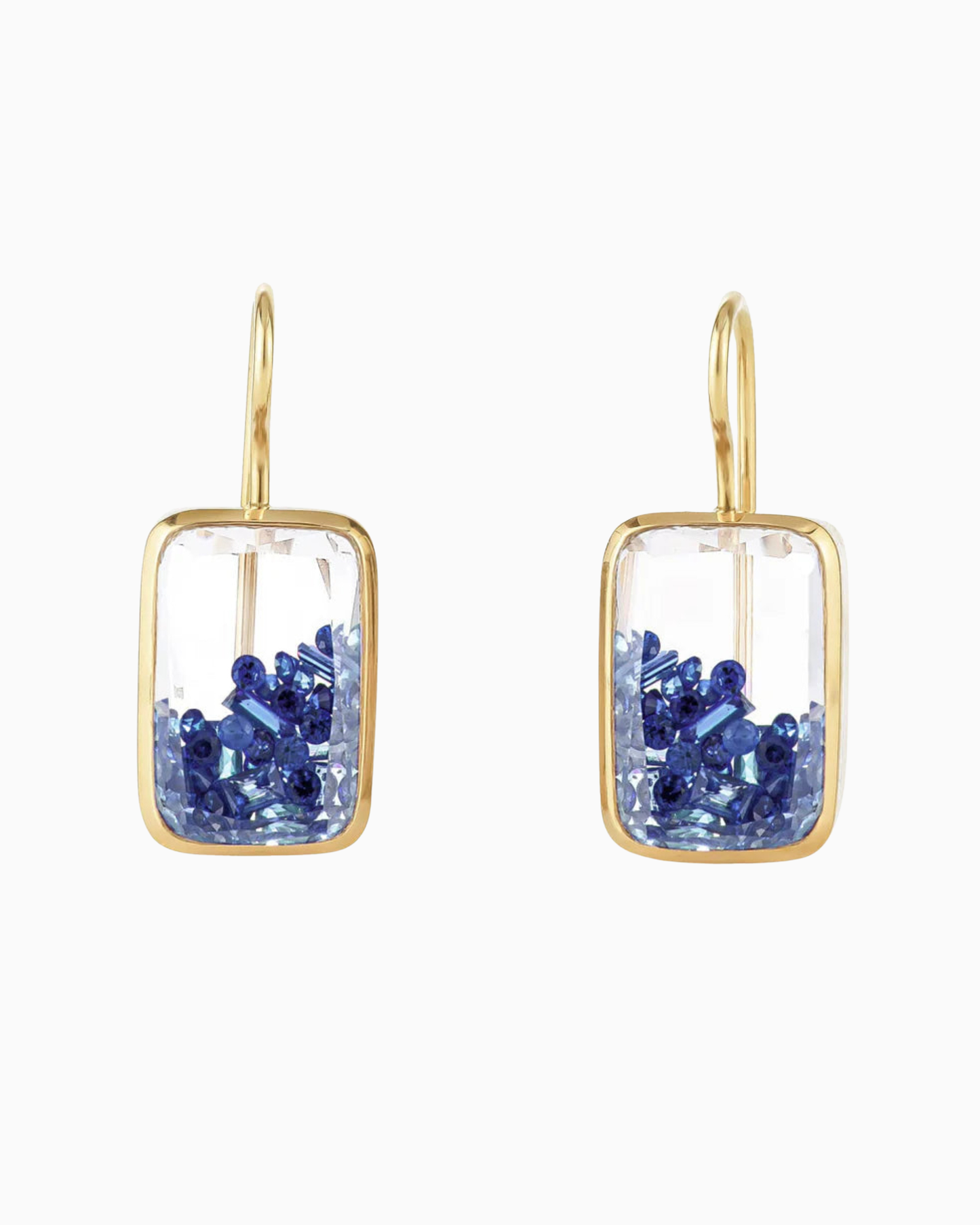 Ten Fourteen Earrings Petite Blue