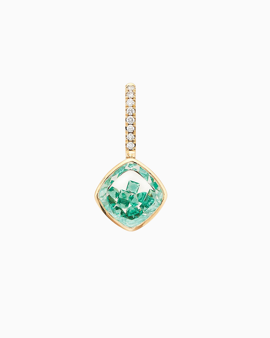 Naipe Cushion Charm Emerald