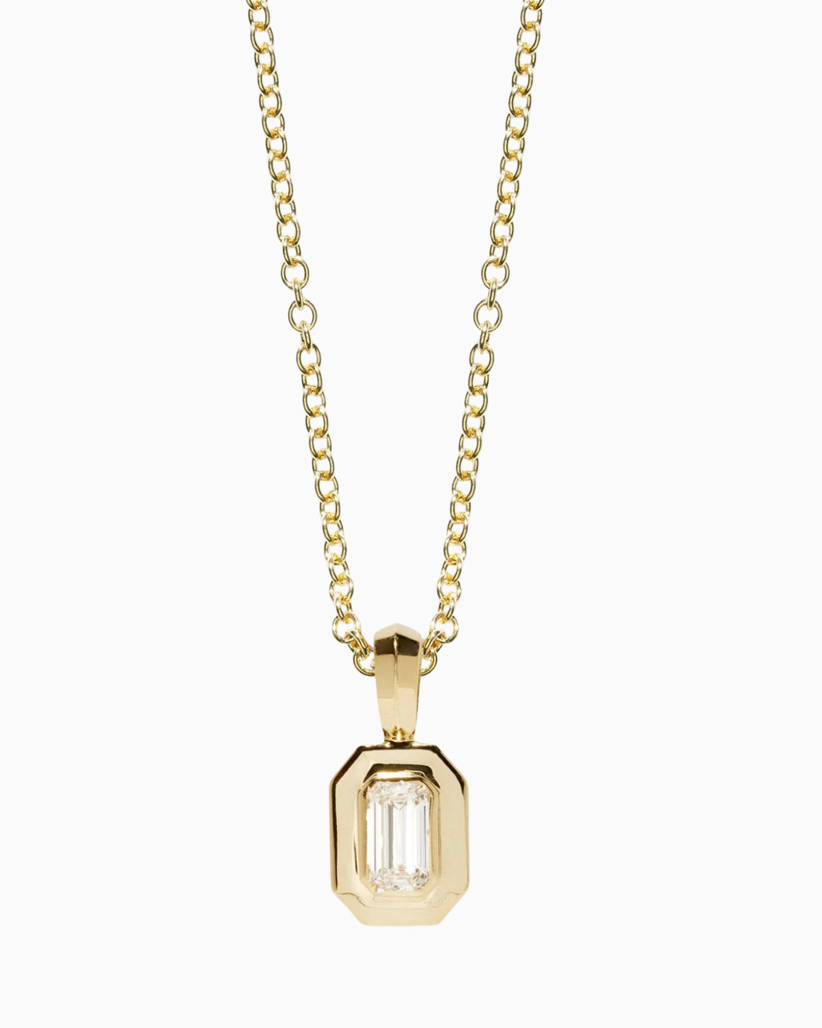 Petite Diamond Staircase Necklace