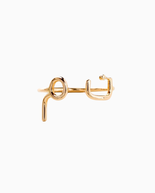 Two letters ring