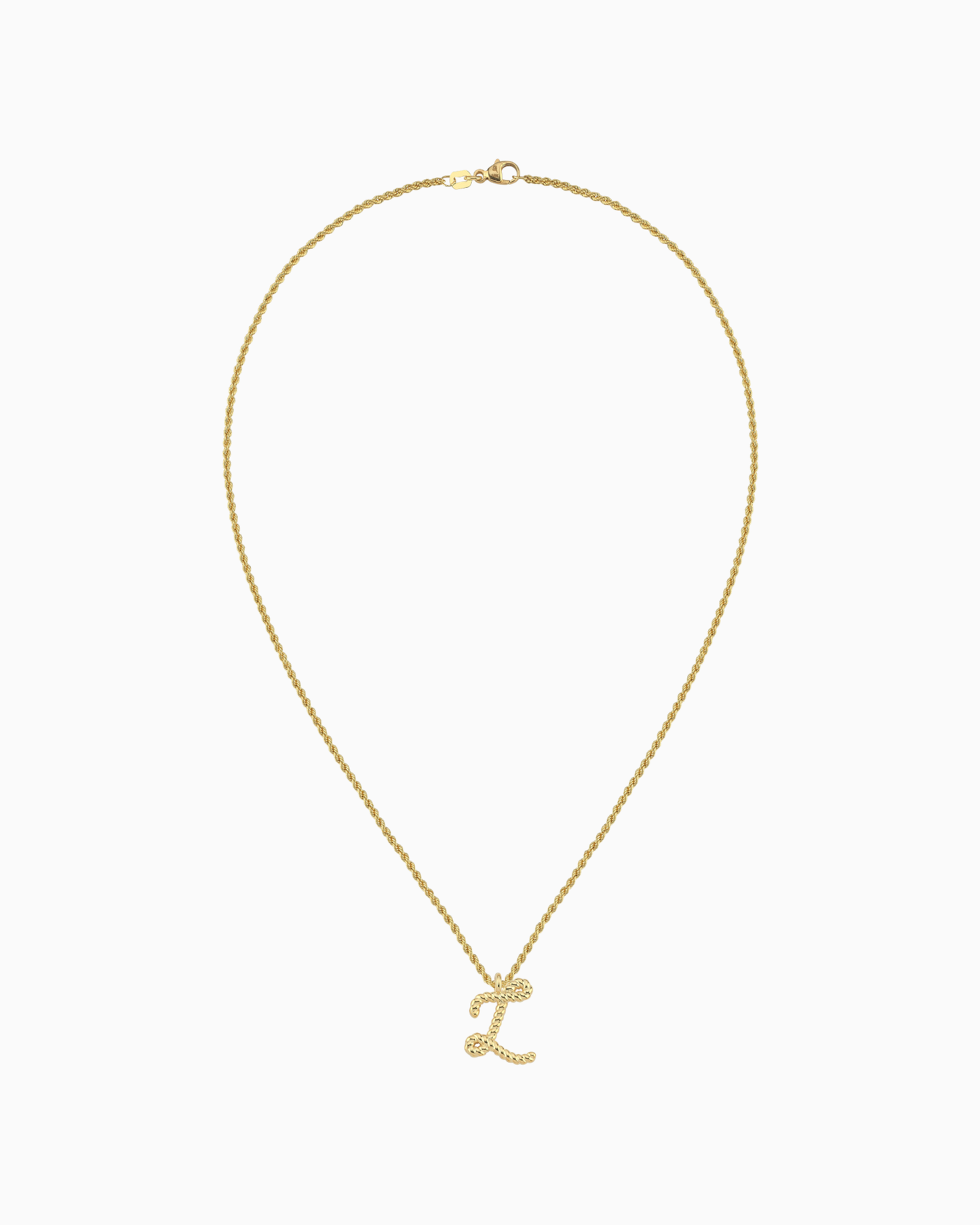 Small Knotical Letter Pendant