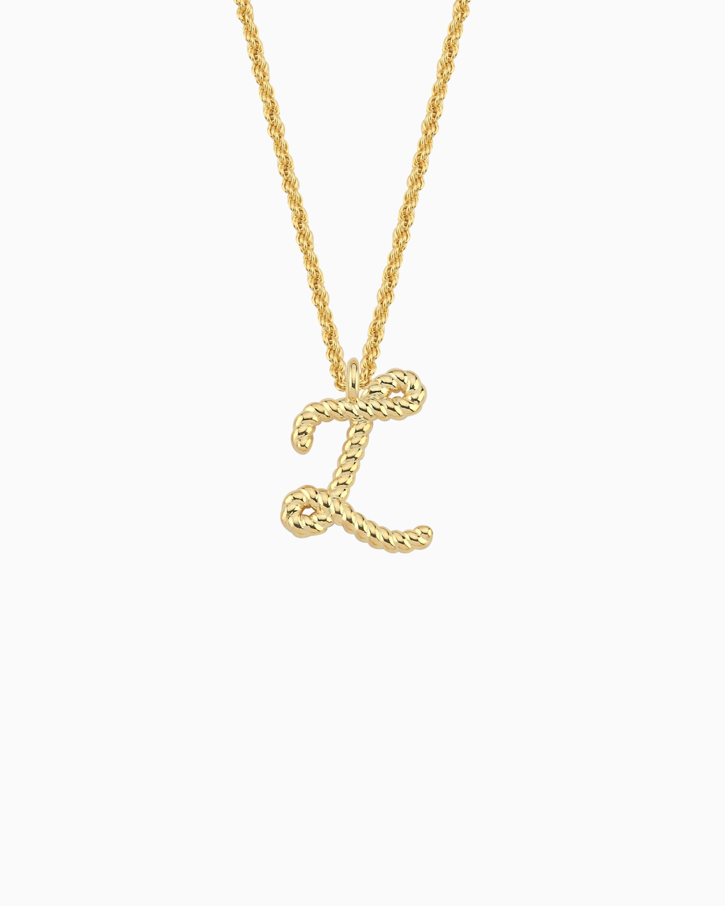 Small Knotical Letter Pendant