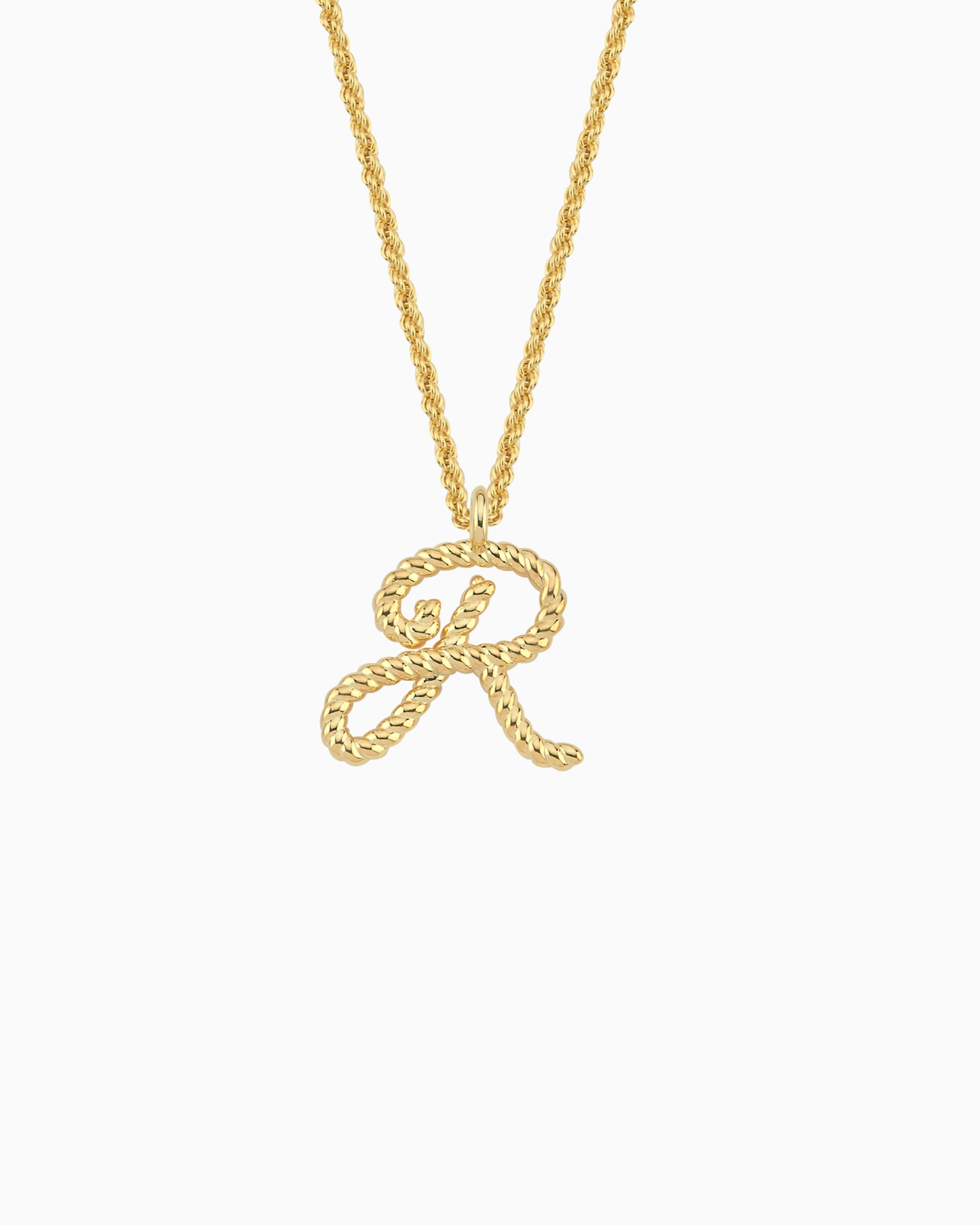 Big Knotical Letter Pendant