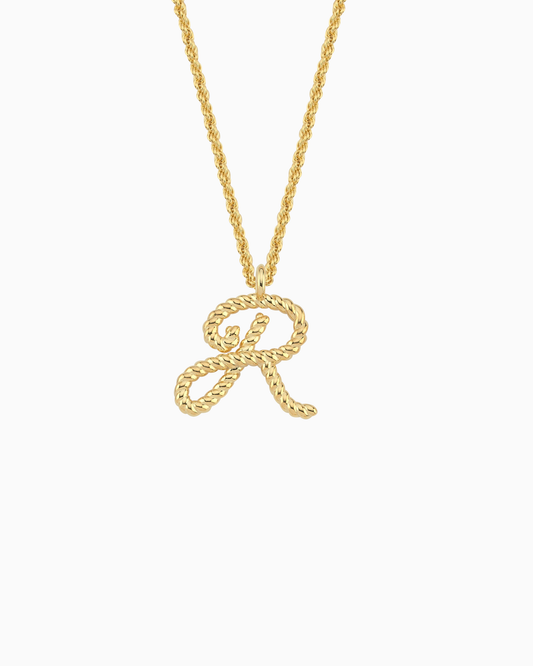 Big Knotical Letter Pendant