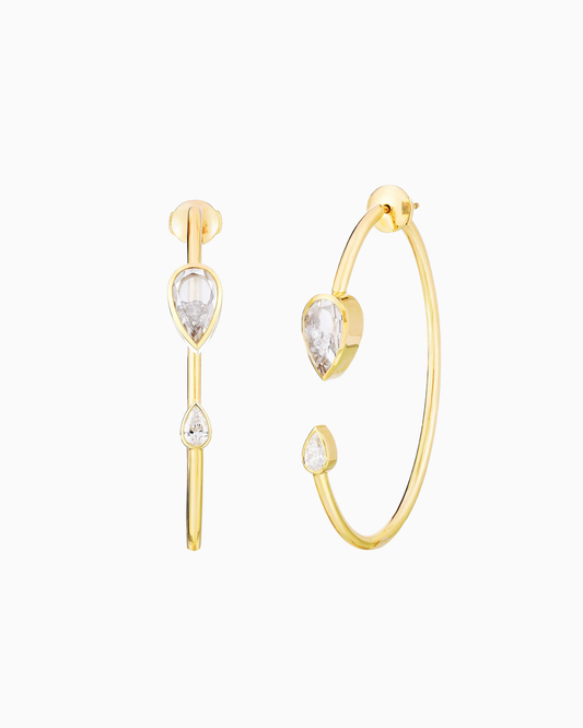Cava Hoop Earrings