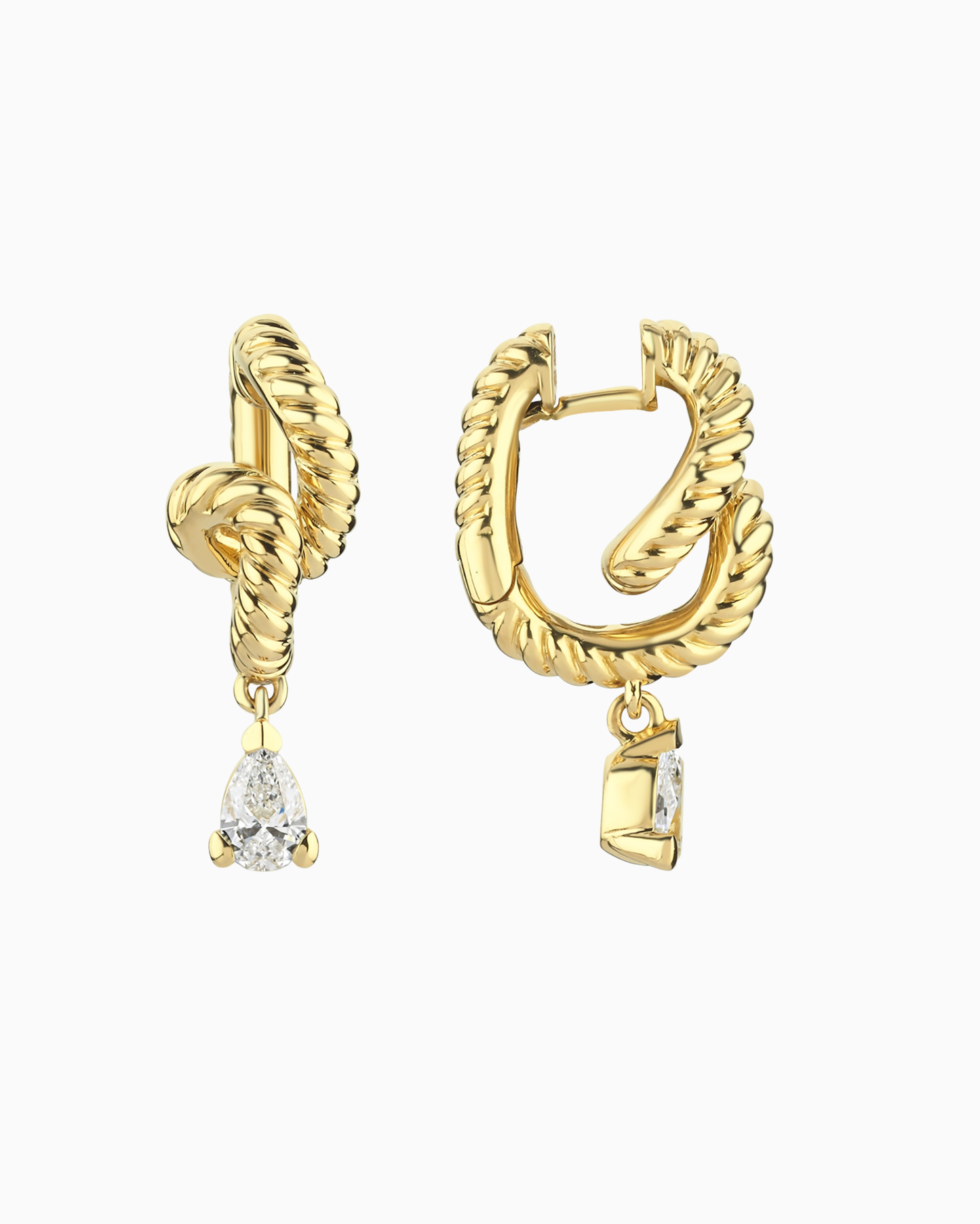 Drop Knot Earrings