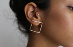 Load image into Gallery viewer, White Light Pavé Earrings
