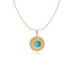 Load image into Gallery viewer, Turquoise Charm Neckalace
