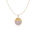 Load image into Gallery viewer, Pavé Diamond Charm Necklace
