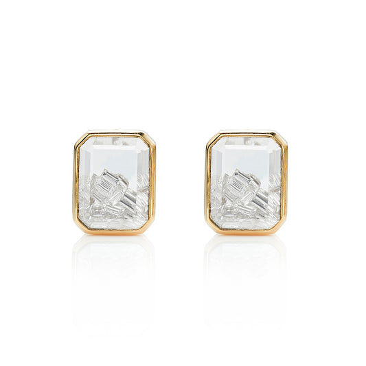 Esmeralda Diamond Studs