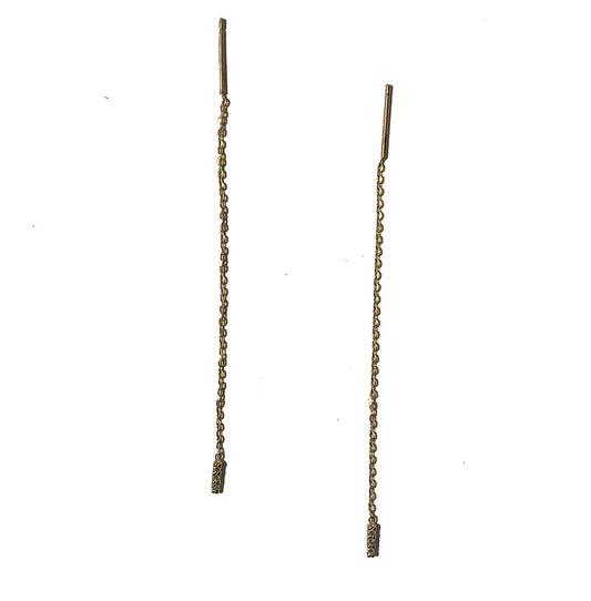 Pair of Three Bar Diamond Threaders