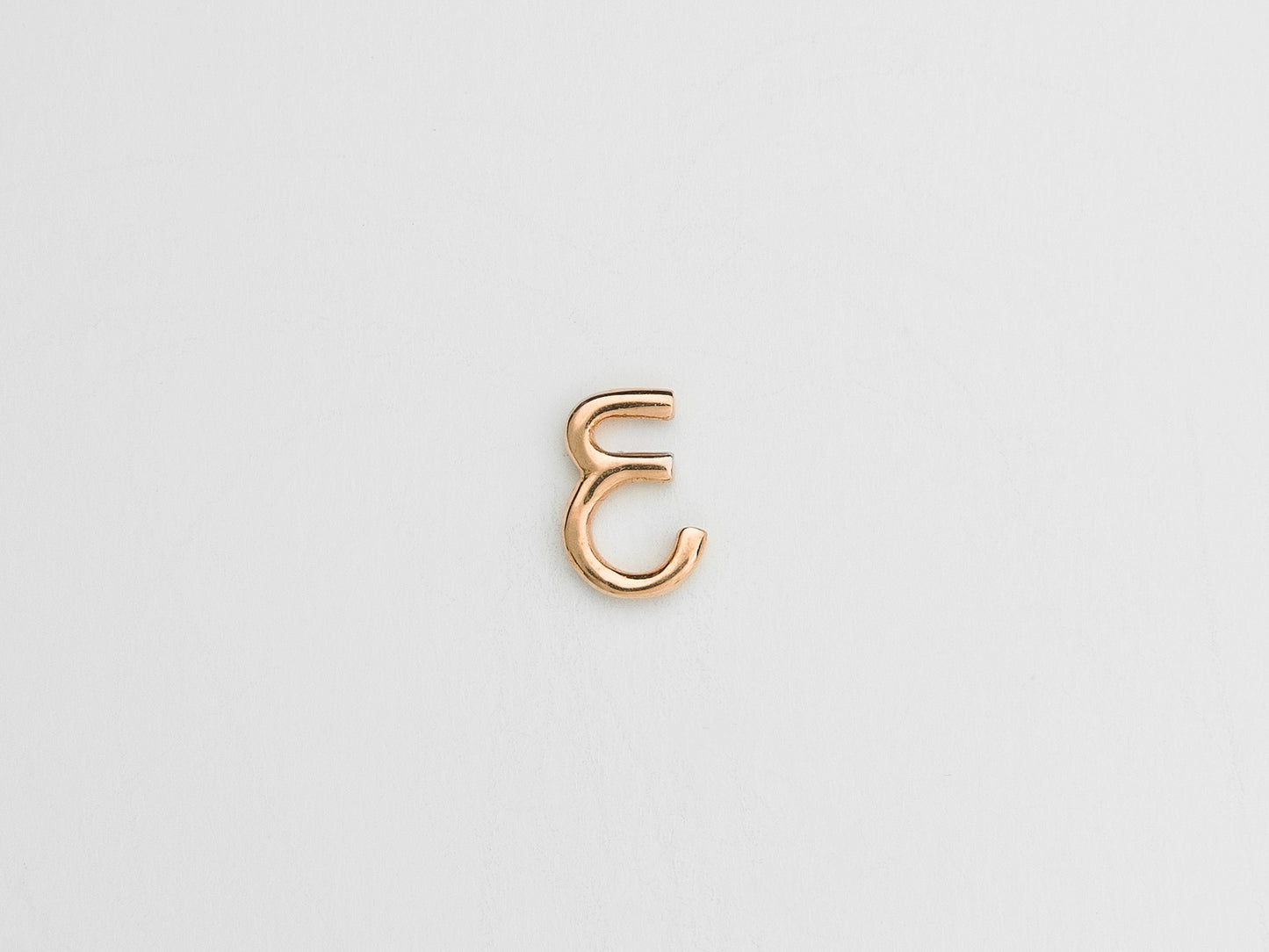 Single Letter Bracelet with Diamond on the Dot