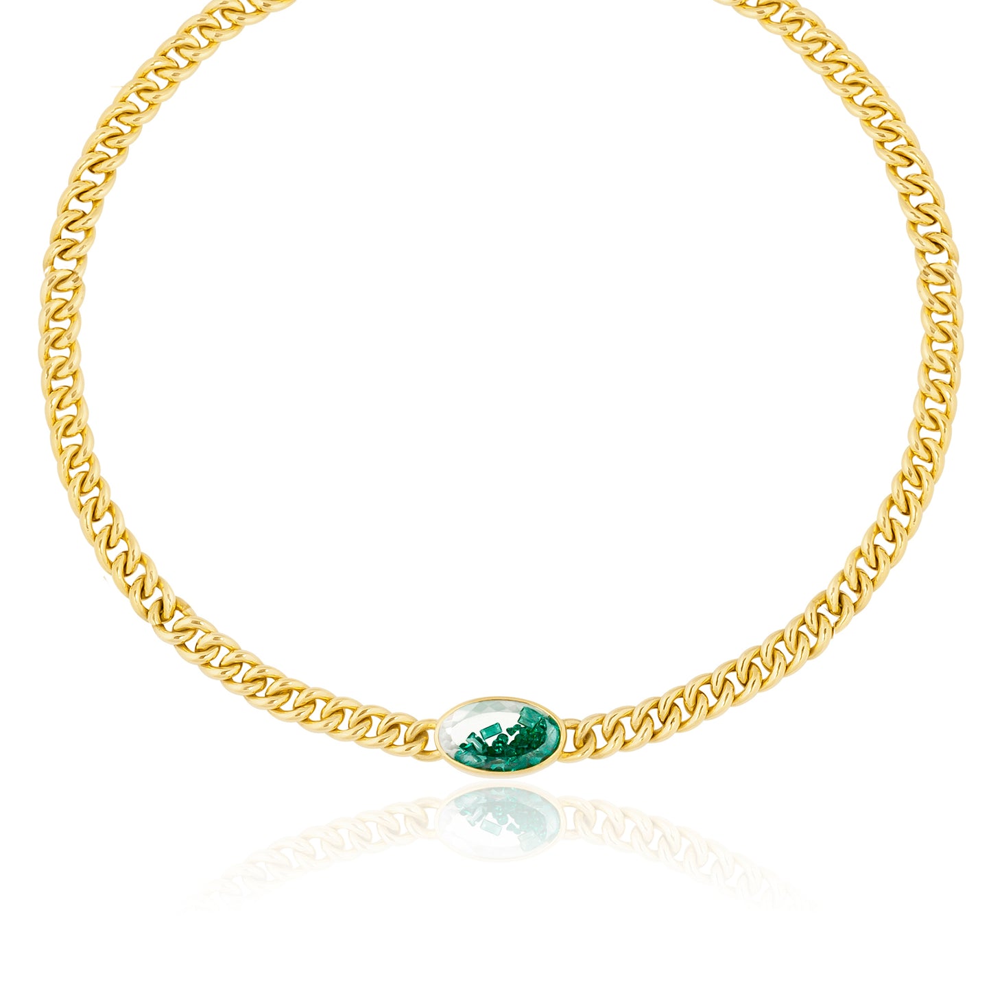 Unido emerald Necklace