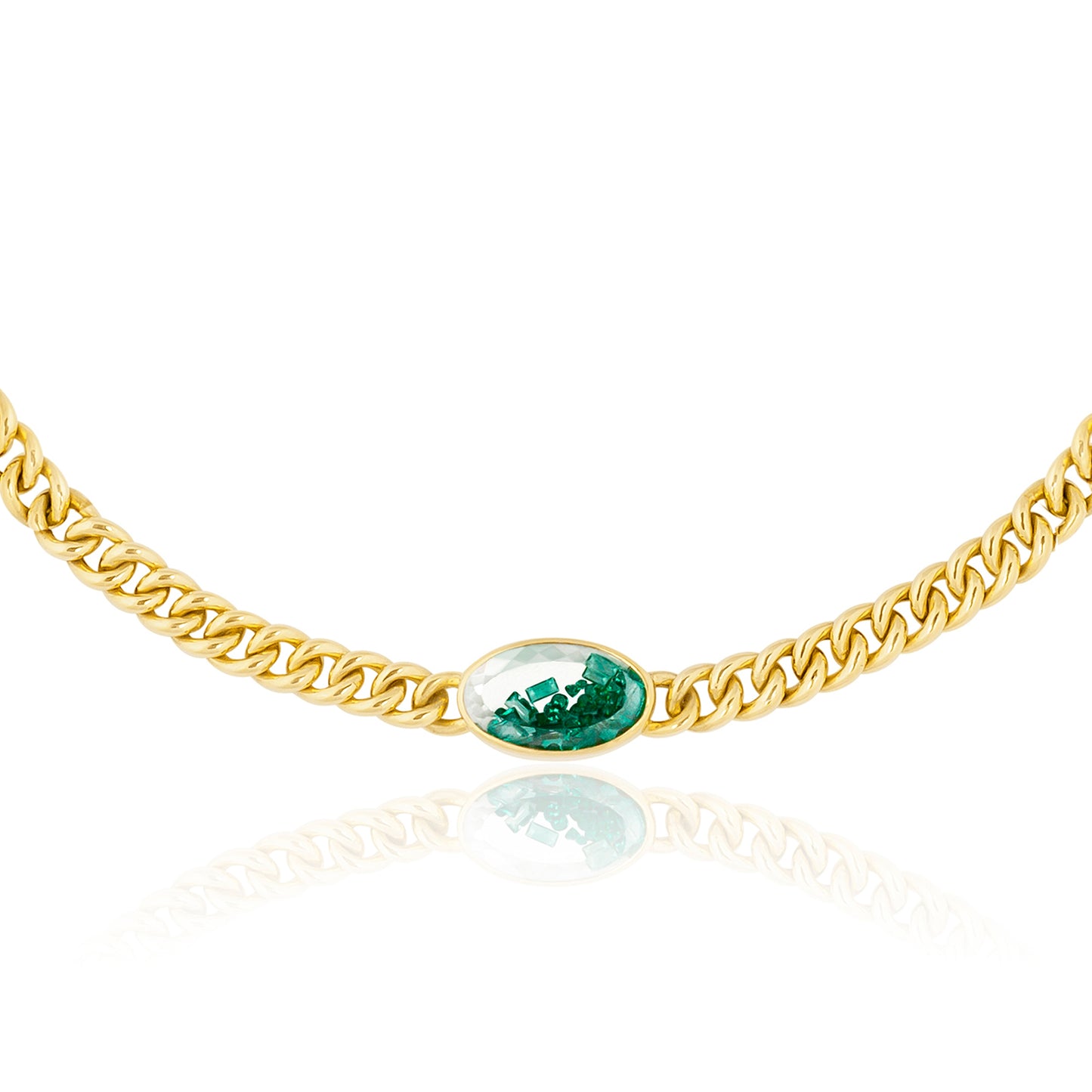 Unido emerald Necklace