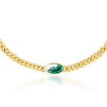Load image into Gallery viewer, Unido emerald Necklace

